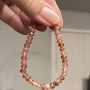 Champagne Muscovite -Faceted