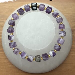 Aquarius Zodiac-Amethyst