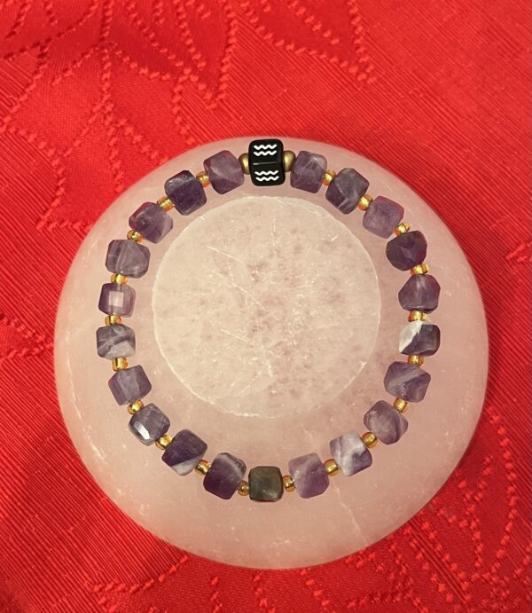 Aquarius Zodiac-Amethyst - Image 4