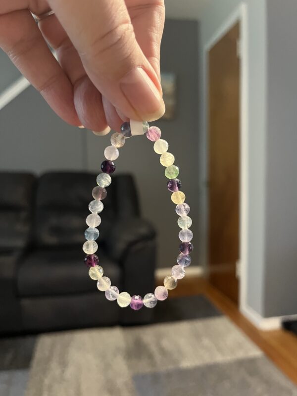 Fluorite Faceted-Rainbow